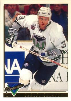 #20 Zarley Zalapski - Hartford Whalers - 1993-94 O-Pee-Chee Premier Hockey - Gold