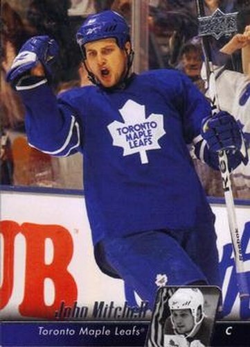 #20 John Mitchell - Toronto Maple Leafs - 2010-11 Upper Deck Hockey