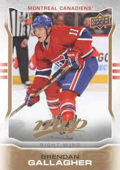 #20 Brendan Gallagher - Montreal Canadiens - 2014-15 Upper Deck MVP Hockey