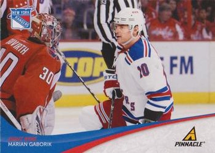 #210 Marian Gaborik - New York Rangers - 2011-12 Panini Pinnacle Hockey