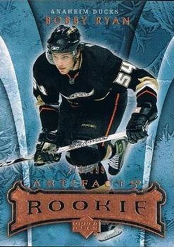 #210 Bobby Ryan - Anaheim Ducks - 2007-08 Upper Deck Artifacts Hockey