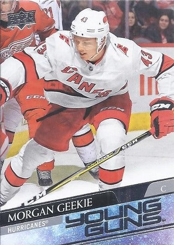 #210 Morgan Geekie - Carolina Hurricanes - 2020-21 Upper Deck Hockey