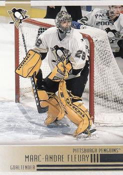 #210 Marc-Andre Fleury - Pittsburgh Penguins - 2004-05 Pacific Hockey