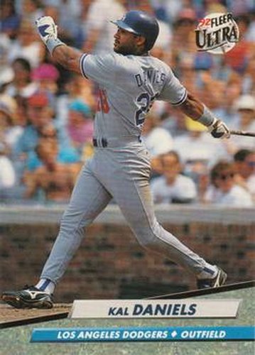 #210 Kal Daniels - Los Angeles Dodgers - 1992 Ultra Baseball