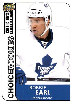 #210 Robbie Earl - Toronto Maple Leafs - 2008-09 Collector's Choice Hockey