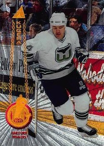#210 Frantisek Kucera - Hartford Whalers - 1994-95 Pinnacle Hockey - Rink Collection