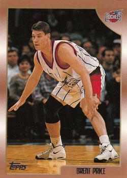 #210 Brent Price - Houston Rockets - 1998-99 Topps Basketball
