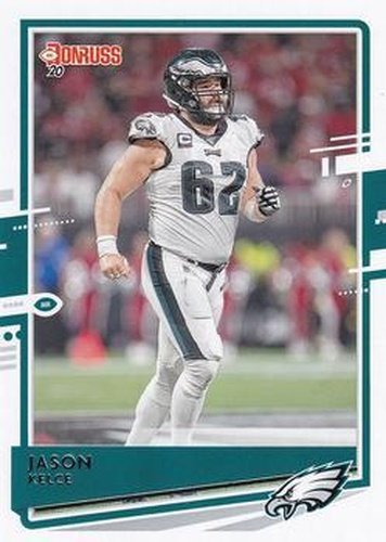 #210 Jason Kelce - Philadelphia Eagles - 2020 Donruss Football