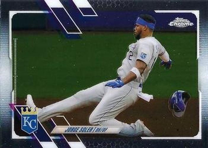 #210 Jorge Soler - Kansas City Royals - 2021 Topps Chrome Baseball