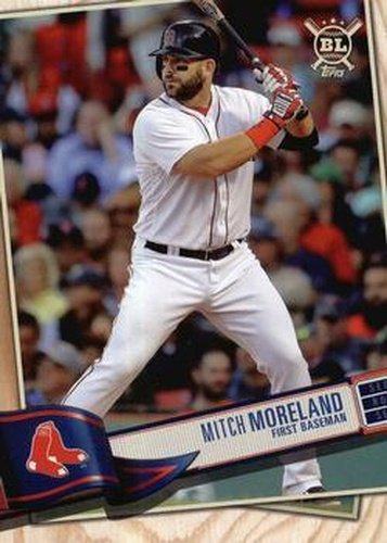 #210 Mitch Moreland - Boston Red Sox - 2019 Topps Big League Baseball