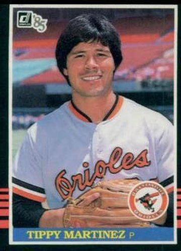 #210 Tippy Martinez - Baltimore Orioles - 1985 Donruss Baseball