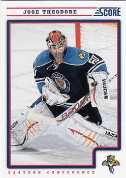 #210 Jose Theodore - Florida Panthers - 2012-13 Score Hockey