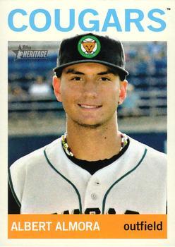 #210a Albert Almora - Kane County Cougars - 2013 Topps Heritage Minor League Baseball