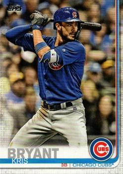 #210a Kris Bryant - Chicago Cubs - 2019 Topps Baseball