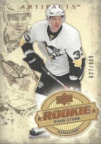 #211 Ryan Stone - Pittsburgh Penguins - 2008-09 Upper Deck Artifacts Hockey