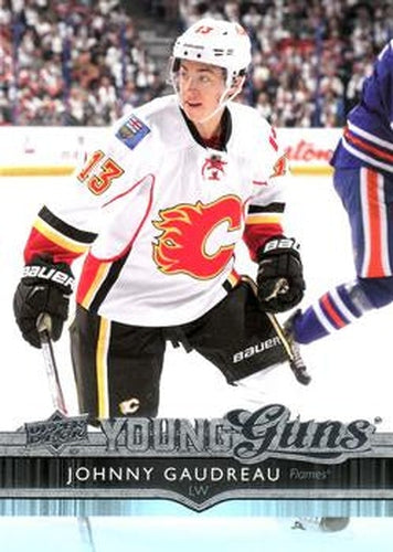 #211 Johnny Gaudreau - Calgary Flames - 2014-15 Upper Deck Hockey