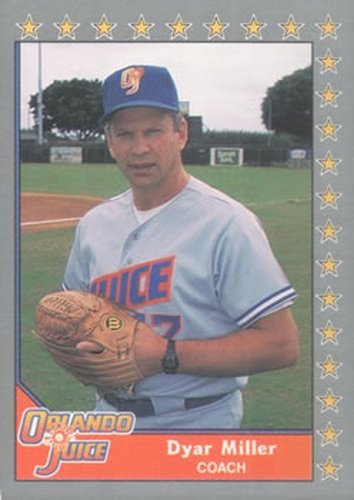 #211 Dyar Miller - Orlando Juice - 1990 Pacific Senior League Baseball