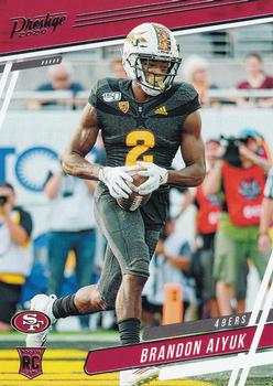 #211 Brandon Aiyuk - San Francisco 49ers - 2020 Panini Prestige Football