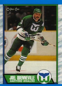 #211 Joel Quenneville - Hartford Whalers - 1989-90 O-Pee-Chee Hockey