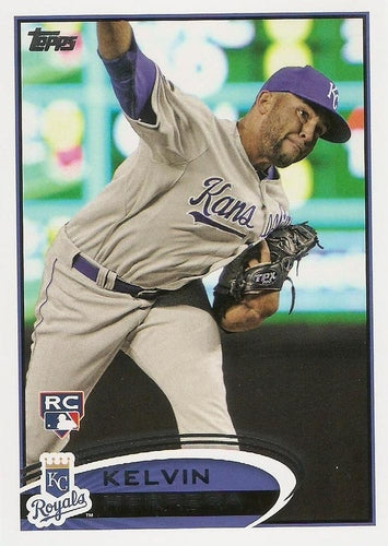 #211 Kelvin Herrera - Kansas City Royals - 2012 Topps Baseball