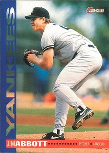 #211 Jim Abbott - New York Yankees - 1994 O-Pee-Chee Baseball