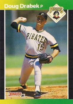 #211 Doug Drabek - Pittsburgh Pirates - 1989 Donruss Baseball