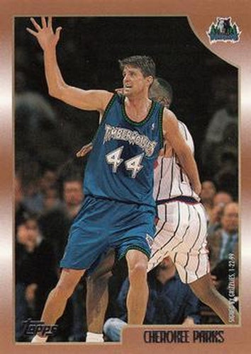 #211 Cherokee Parks - Minnesota Timberwolves - 1998-99 Topps Basketball