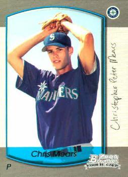 #211 Chris Mears - Seattle Mariners - 2000 Bowman Baseball