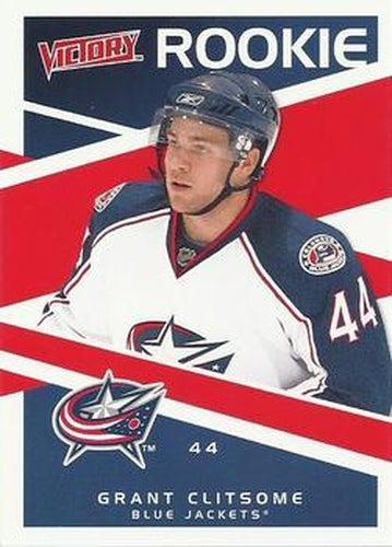 #211 Grant Clitsome - Columbus Blue Jackets - 2010-11 Upper Deck Victory Hockey