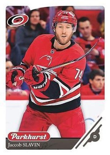 #211 Jaccob Slavin - Carolina Hurricanes - 2018-19 Parkhurst Hockey