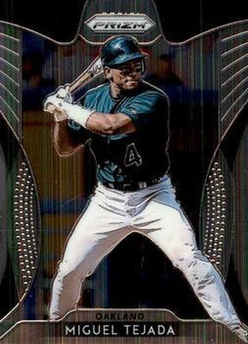 #211 Miguel Tejada - Oakland Athletics - 2019 Panini Prizm Baseball