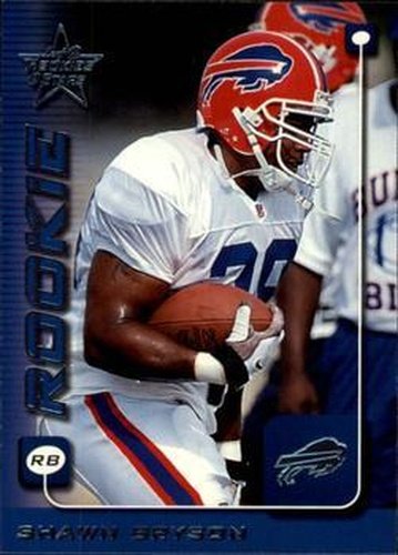 #211 Shawn Bryson - Buffalo Bills - 1999 Leaf Rookies & Stars Football