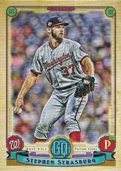 #211 Stephen Strasburg - Washington Nationals - 2019 Topps Gypsy Queen Baseball