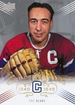 #211 Toe Blake - Montreal Canadiens - 2008-09 Upper Deck Montreal Canadiens Centennial Hockey