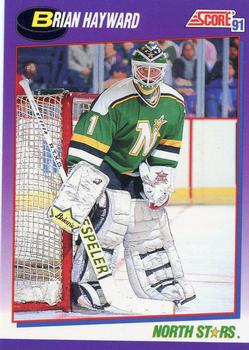 #211 Brian Hayward - Minnesota North Stars - 1991-92 Score American Hockey