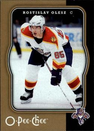 #211 Rostislav Olesz - Florida Panthers - 2007-08 O-Pee-Chee Hockey