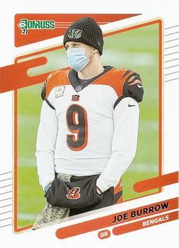 #211b Joe Burrow - Cincinnati Bengals - 2021 Donruss Football