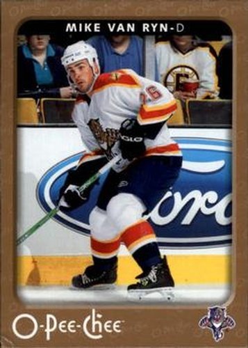 #212 Mike Van Ryn - Florida Panthers - 2006-07 O-Pee-Chee Hockey
