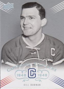 #212 Bill Durnan - Montreal Canadiens - 2008-09 Upper Deck Montreal Canadiens Centennial Hockey