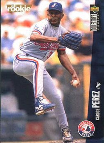 #212 Carlos Perez - Montreal Expos - 1996 Collector's Choice Baseball