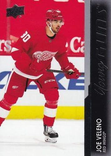 #212 Joe Veleno - Detroit Red Wings - 2021-22 Upper Deck Hockey