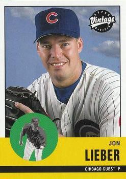#212 Jon Lieber - Chicago Cubs - 2001 Upper Deck Vintage Baseball
