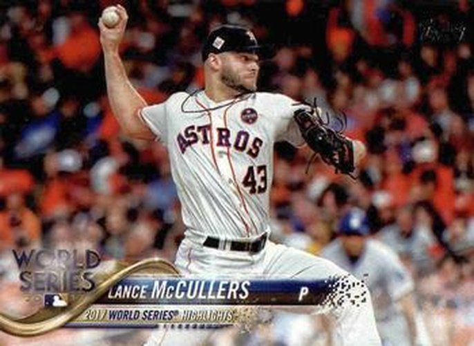 #212 Lance McCullers - Houston Astros - 2018 Topps Baseball