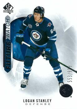 #212 Logan Stanley - Winnipeg Jets - 2020-21 SP Authentic Hockey