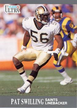 #212 Pat Swilling - New Orleans Saints - 1991 Ultra Football