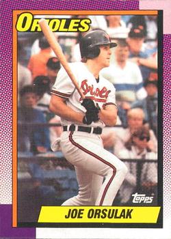 #212 Joe Orsulak - Baltimore Orioles - 1990 O-Pee-Chee Baseball