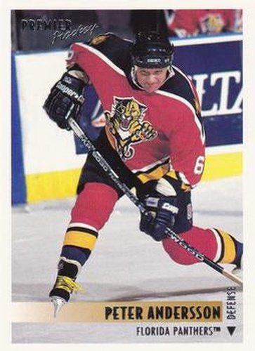 #212 Peter Andersson - Florida Panthers - 1994-95 O-Pee-Chee Premier Hockey