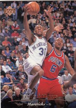 #212 Lucious Harris - Dallas Mavericks - 1995-96 Upper Deck Basketball