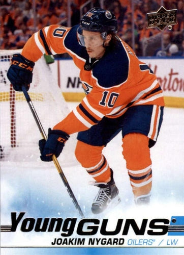 #213 Joakim Nygard - Edmonton Oilers - 2019-20 Upper Deck Hockey