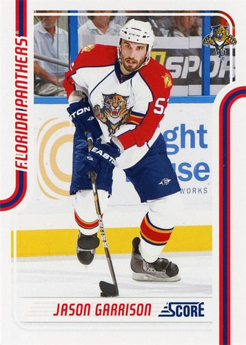 #213 Jason Garrison - Florida Panthers - 2011-12 Score Hockey